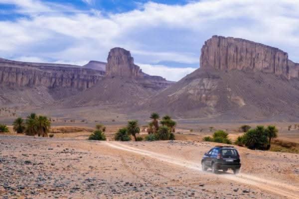 Route de Foum Zguid vers le Sahara